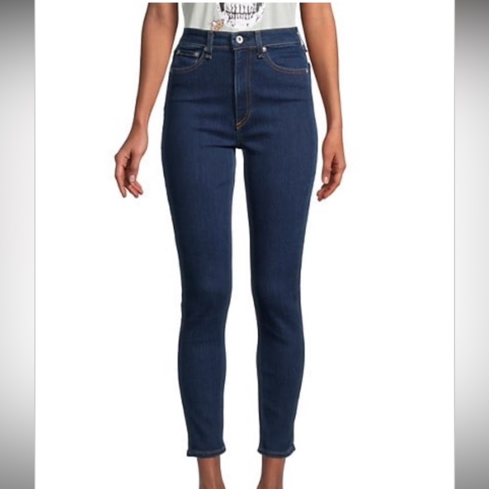 rag & bone Dark Blue Skinny Jeans